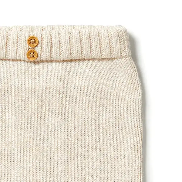 Wilson & Frenchy Knitted Legging - Sand Melange