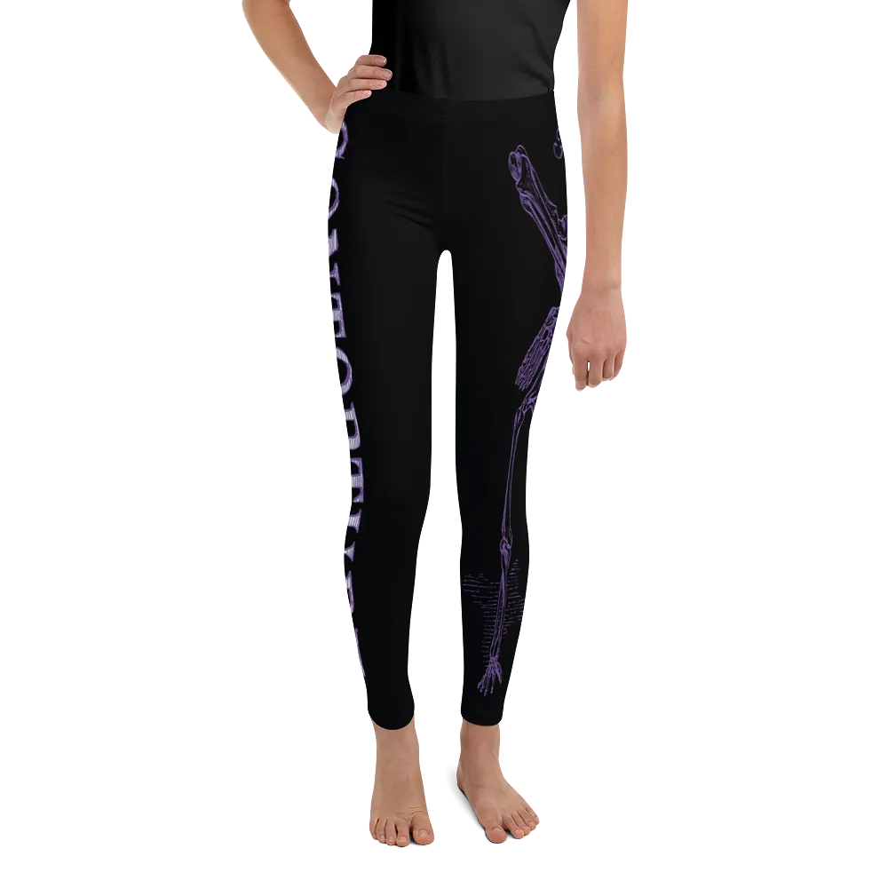 Youth CONTORTURE Leggings: Purple Passion