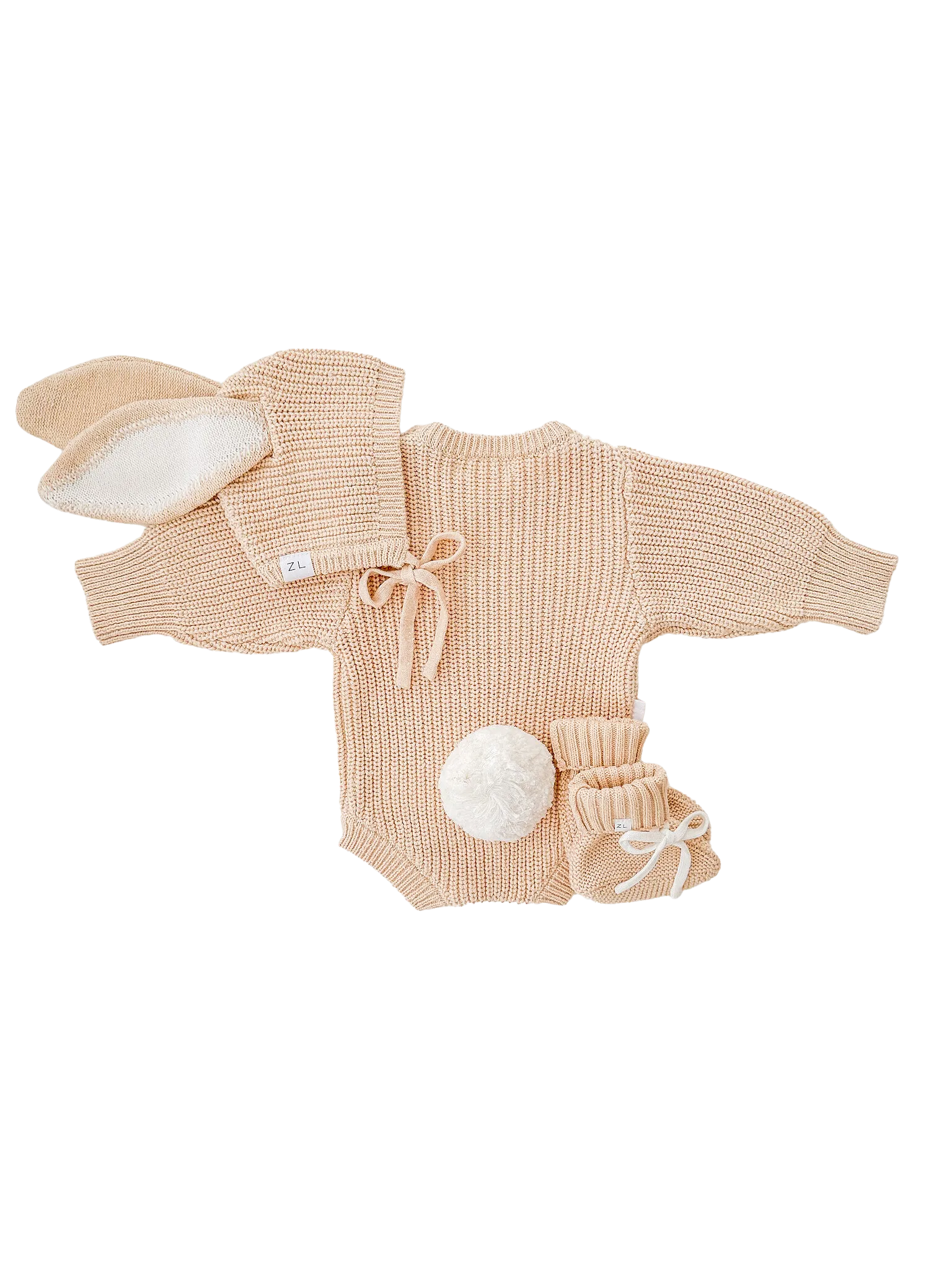 Ziggy Lou Booties SAND/MILK